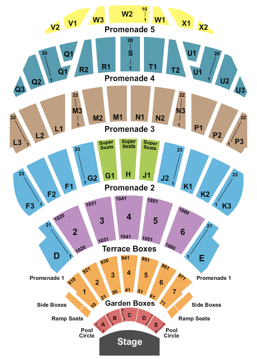 Hollywood Bowl Lewis Capaldi Seating Chart